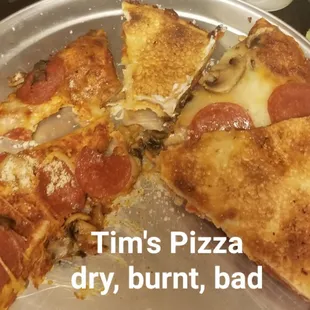 Tim's  I was treated like it was my fault mister micromanager expected me to show him, wait to make another one