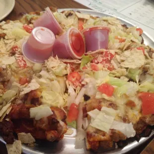 Taco pizza