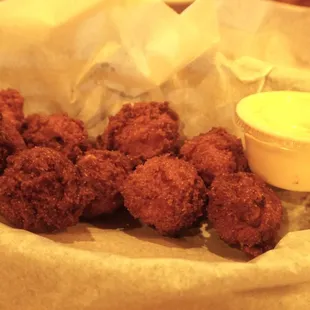 Hush puppies. I could make a meal out of these puppies