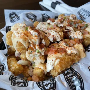 Loaded tots.