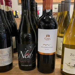 4 chosen international wines for CFFS Wine Tasting from Tim's.