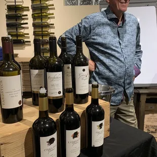 An evening of Wine tasting with Nick Goldschmidt