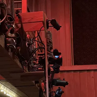 Audio/video setup to live stream events.