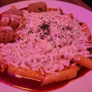 The rice cakes!! With cheese!