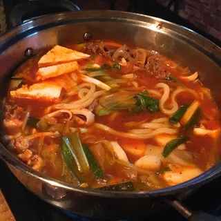 Bulgogi and Squid Hot Pot