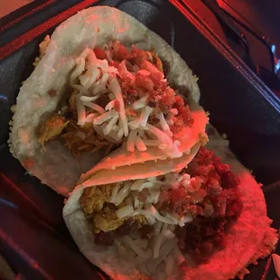Chicken bacon ranch tacos