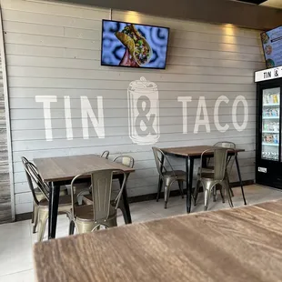 the interior of a restaurant