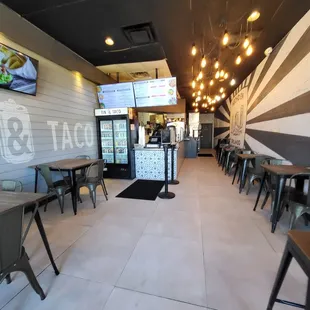 Inside view right when you walk in