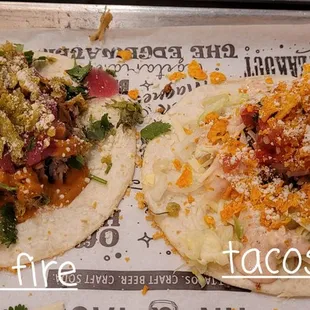 Pork on fire, tacosaurus