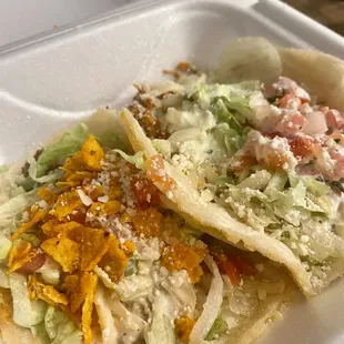 Tacosaurous (left) chick magnet (right)