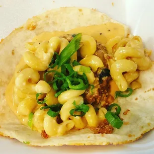 Mac Attack (Vegetarian substitute with black bean &amp; corn quinoa)