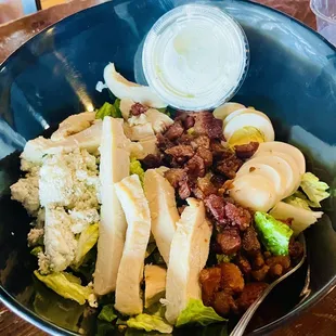 Delicious Cobb Salad with Ranch dressing