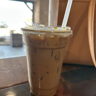 Sugar free iced vanilla latte