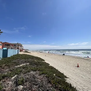  a view of the beach