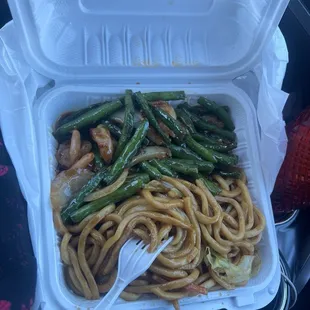 41. String Beans with Prawns Combo