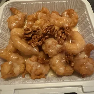 Walnut Prawns