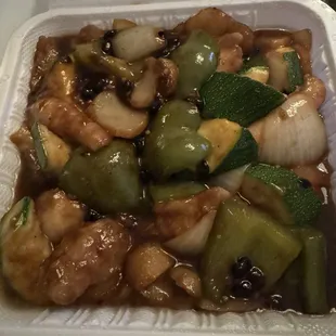 Fish with Black Bean Sauce