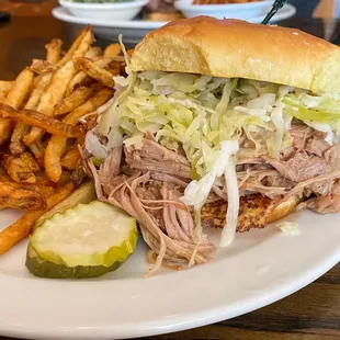 Carolina Pulled pork sandwich