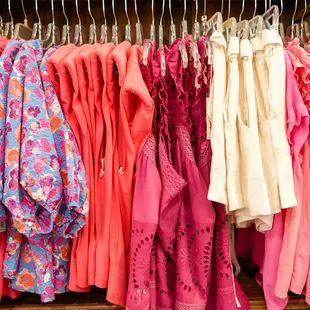 Time for a new outfit?  Shop Tin Lizzie&apos;s for the perfect outfit for summer.  We have a great selection of tops, tees, tanks, and sweaters!