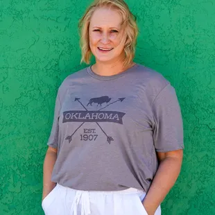 Rep your state proudly and in style with our new Oklahoma Tees! Check them out in-store or online today!
