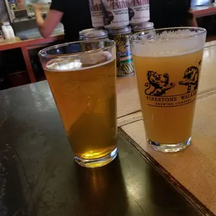 La chancla cider beer and Dessert Fog craft beer. Pretty good