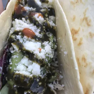 Chicken &amp; Guac Taco