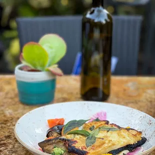 Miso glazed Chilean sea bass