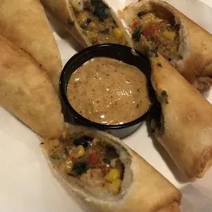 Southwest Egg Rolls with Chipotle Mayo, 3.13.2021.