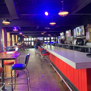 Level 2 of the 3 story bar.