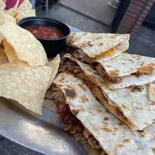 BBQ Pulled Pork Quesadilla