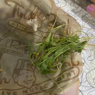 The grass the gave me "cilantro "