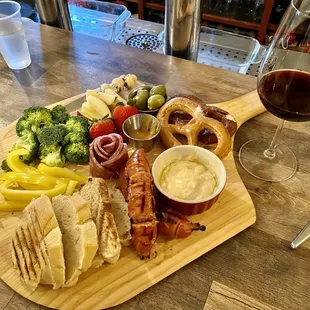 The Big Beer Cheese Board