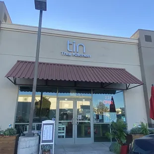 store front (plenty of parking available)