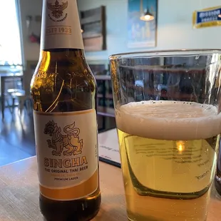 The Original Thai Beer - SINGHA - cheers!