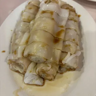 Fried dough crepe