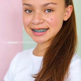 Pre teen model headshots for LA agency.
