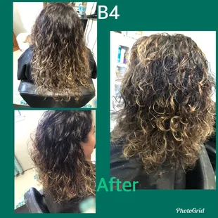 Wanted a change ... I specialize in natural curly hair!