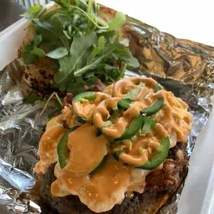 The Dirty Redhead Burger