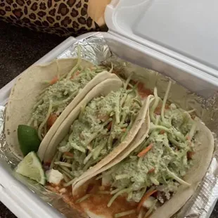 Diablo Shrimp Tacos