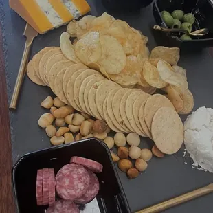 rotating charcuterie menu