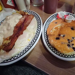 pancakes, food