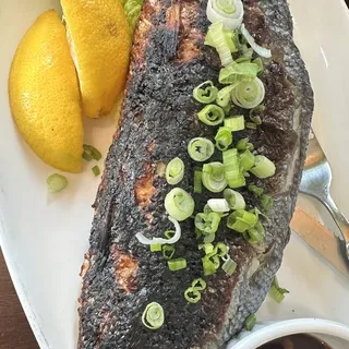 Inihow Bangus with Tomato and Onion