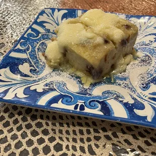 The AMAZING bread pudding!