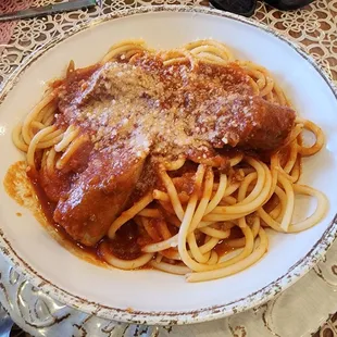 pasta dish, food, pasta