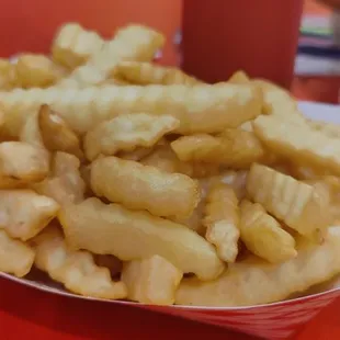 Fries are large for $3.75