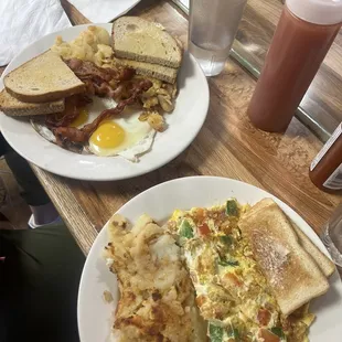 Veggie Omelette and The Basic Meat