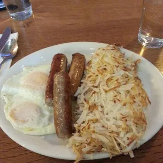 Senior Egg Breakfast with Sausage