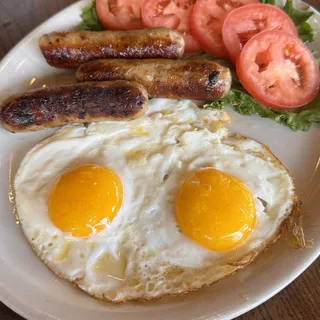 2 Egg Breakfast with Meat