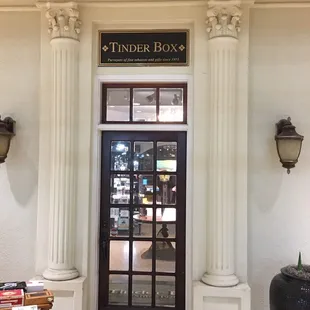 The front entrance of Tinderbox!