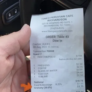 Doble Propina, Double Tip